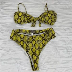 High Waisted Two Piece Bikini